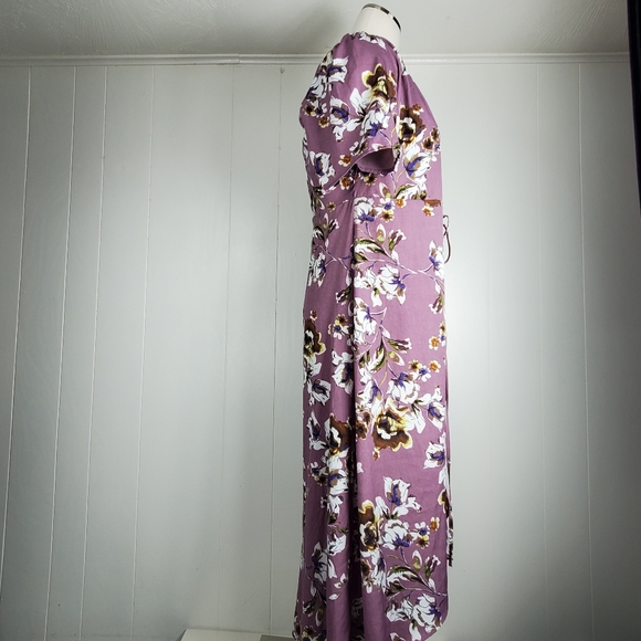 Sun N Moon floral swimsuit cover size large - Picture 5 of 12